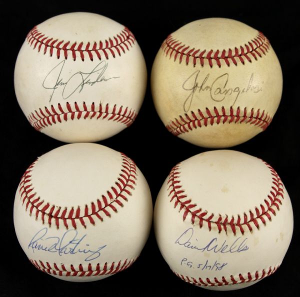 1980s Baseballs Best Sluggers & Everyday Greats Single Signed OAL or ONL Baseballs - Lot of 29 - JSA 