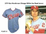 1974 Ken Henderson Chicago White Sox Game Worn Road Jersey (MEARS A9.5)