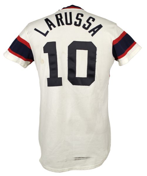 1980s Tony LaRussa Chicago White Sox  Home Jersey (MEARS Auction LOA)
