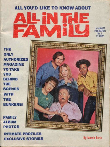 1971 All In The Family The Only Authorized Magazine Fawcett Publication 