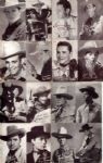 1940s-50s Exhibit Card Collection - Lot of 35 w/Cowboys Indians Boxing Greats & Hollywood Stars