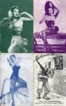 1940s-50s Exhibit Card Collection - Lot of 35 w/Cowboys Indians Boxing Greats & Hollywood Stars