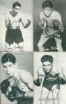 1940s-50s Exhibit Card Collection - Lot of 35 w/Cowboys Indians Boxing Greats & Hollywood Stars