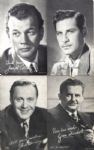 1940s-50s Exhibit Card Collection - Lot of 35 w/Cowboys Indians Boxing Greats & Hollywood Stars