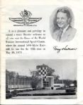 1965 Stock Car National Championship Race Program w/2 Tickets A.J. Foyt & Other Fliers