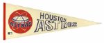 1970s-90s Collection of Baseball & Football Pennant - Lot of 38 w/ (2) 1950s Yankees Pennants