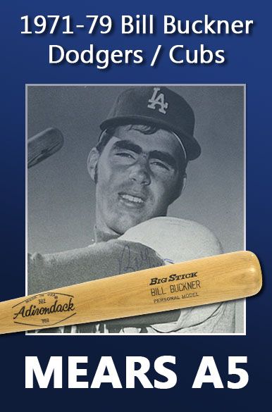 1971-79 Bill Buckner Adirondack Professional Model Game Used Bat (MEARS A5)