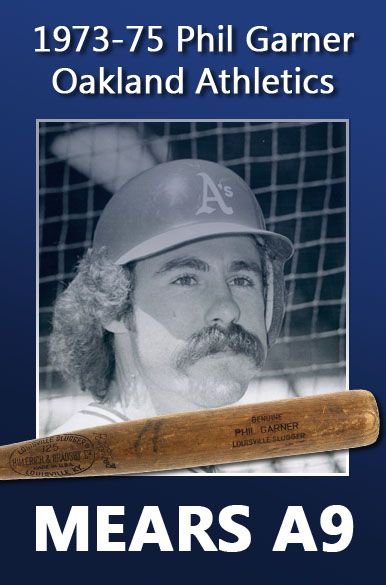 1973-75 Phil Garner Oakland Athletics H&B Louisville Slugger Professional Model Game Used Bat (MEARS A9) 