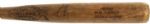 1973-75 Phil Garner Oakland Athletics H&B Louisville Slugger Professional Model Game Used Bat (MEARS A9) 