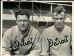 1931-41 Detroit Tigers "The Sporting News Collection Archives" Original Photo - Lot of 8 (Sporting News Collection Hologram/MEARS Photo LOA)