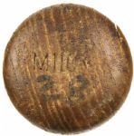 1969-72 Jim Hickman Chicago Cubs H&B Lousiville Slugger Professional Model Game Used Bat (MEARS A9)