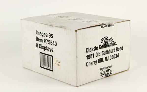 1995 Classic Images Unopened Case - 8 Factory Sealed Boxes