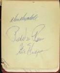 1960s Baseball Autograph Collection With Vintage Roberto Clemente Hank Aaron Eddie Mathews - Over 175 Signatures EACH PHOTOGRAPHED - JSA 