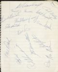 1960s Baseball Autograph Collection With Vintage Roberto Clemente Hank Aaron Eddie Mathews - Over 175 Signatures EACH PHOTOGRAPHED - JSA 