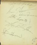 1960s Baseball Autograph Collection With Vintage Roberto Clemente Hank Aaron Eddie Mathews - Over 175 Signatures EACH PHOTOGRAPHED - JSA 