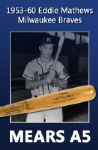 1953-60 Eddie Mathews Milwaukee Braves Hillerich & Bradsby Game Used Bat (MEARS A5)