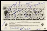 1962 New York Mets Team Signed 17" x 11" Photo - JSA 