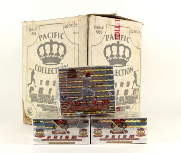 1995 Prism Pacific Collection Unopened Box Spanish Version - Lot of  17 Near Case