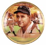 1990s Plate Collection - Lot of 4 With Cal Ripken Baltimore Orioles & Lou Gehrig New York Yankees
