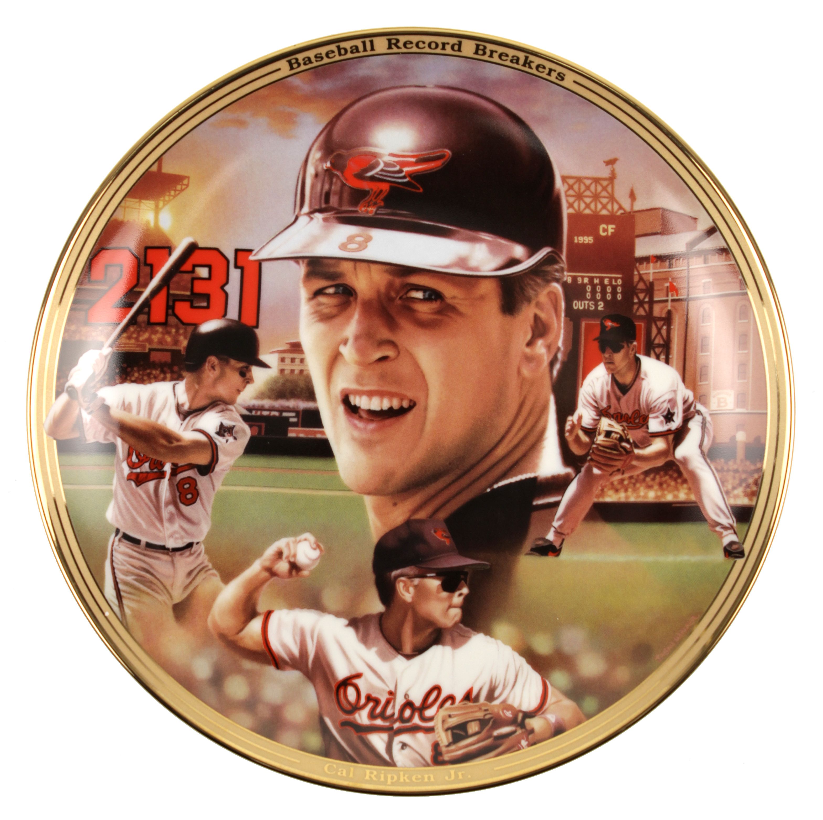 Lot Detail - 1990s Plate Collection - Lot of 4 With Cal Ripken ...