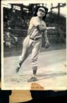 1928-34 St. Louis Cardinals The Sporting News Collection Archives Original Photo - Lot of 3 w/ Flint Rhem Fred Frankhouse (Sporting News Collection Hologram/MEARS Photo LOA)