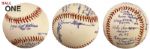 1990s A League of Their Own Multi Signed Baseballs - Lot of 9 - JSA 