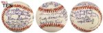 1990s A League of Their Own Multi Signed Baseballs - Lot of 9 - JSA 