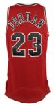 1990s Michael Jordan Chicago Bulls Signed Authentic Jersey - Upper Deck Authenticated UDA 