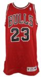 1990s Michael Jordan Chicago Bulls Signed Authentic Jersey - Upper Deck Authenticated UDA 
