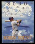 1970-94 Baseball Media Guide & Publication Collection w/ Don Larsen Signed Perfect Game Photo  & Brewers WS Program & Robin Yount Book (MEARS Auction LOA)