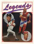 1980s Baseball Signed Publication - Lot of 17 With (3) Mattingly Mark Grace (2) Reggie Jackson Yaz Pete Rose - MEARS Auction LOA 