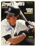1980s Baseball Signed Publication - Lot of 17 With (3) Mattingly Mark Grace (2) Reggie Jackson Yaz Pete Rose - MEARS Auction LOA 