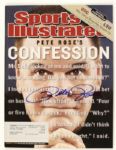 1980s Baseball Signed Publication - Lot of 17 With (3) Mattingly Mark Grace (2) Reggie Jackson Yaz Pete Rose - MEARS Auction LOA 
