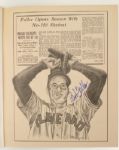 1980s Baseball Signed Publication - Lot of 17 With (3) Mattingly Mark Grace (2) Reggie Jackson Yaz Pete Rose - MEARS Auction LOA 