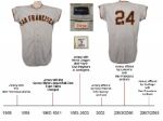 1958 Willie Mays San Francisco Giants Game Worn Road Jersey (MEARS A7.5  )