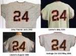 1958 Willie Mays San Francisco Giants Game Worn Road Jersey (MEARS A7.5  )