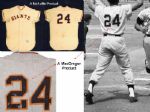 1958 Willie Mays San Francisco Giants Game Worn Road Jersey (MEARS A7.5  )