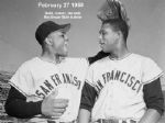 1958 Willie Mays San Francisco Giants Game Worn Road Jersey (MEARS A7.5  )