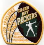1962 Green Bay Packers NFL Champs Titletown, USA Patch 