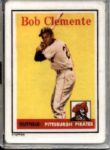1990 Topps Ceramic Card - Lot of 13 w/1952 Mickey Mantle Willie Mays Roberto Clemente Brooks Robinson 