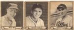 1940 Play Ball (R335) - Lot of 35 w/ Dizzy Trout Pinky Higgins Pop Haines Jim Bottomley  & Hughie Jennings 