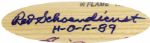 1990s Pete Rose Red Schoendienst & Enos Slaughter Signed Adirondack Bat (MEARS Auction LOA)
