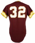 1978-90s Baseball Game Worn Jersey - Lot of 6 With Portland Emeralds Morgan (College) Providence Kent - MEARS Auction LOA