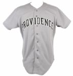 1978-90s Baseball Game Worn Jersey - Lot of 6 With Portland Emeralds Morgan (College) Providence Kent - MEARS Auction LOA