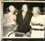 1945-54 Connie Mack Philadelphia Athletics St. Petersburg Times Original Photos (St. Petersburg Hologram/MEARS LOA) - Lot of 16
