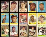 1953-65 Milwaukee Braves Card Collection - 170 Total w/Hank Aaron Eddie Mathews Warren Spahn UPDATED DESCRIPTION 