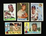 1953-65 Milwaukee Braves Card Collection - 170 Total w/Hank Aaron Eddie Mathews Warren Spahn UPDATED DESCRIPTION 