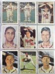 1953-65 Milwaukee Braves Card Collection - 170 Total w/Hank Aaron Eddie Mathews Warren Spahn UPDATED DESCRIPTION 
