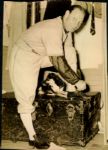 1955-1967 Leo Durocher New York Giants St. Petersburg Times Original Photos (St. Petersburg Hologram/MEARS LOA) - Lot of 11