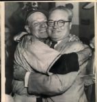 1955-1967 Leo Durocher New York Giants St. Petersburg Times Original Photos (St. Petersburg Hologram/MEARS LOA) - Lot of 11